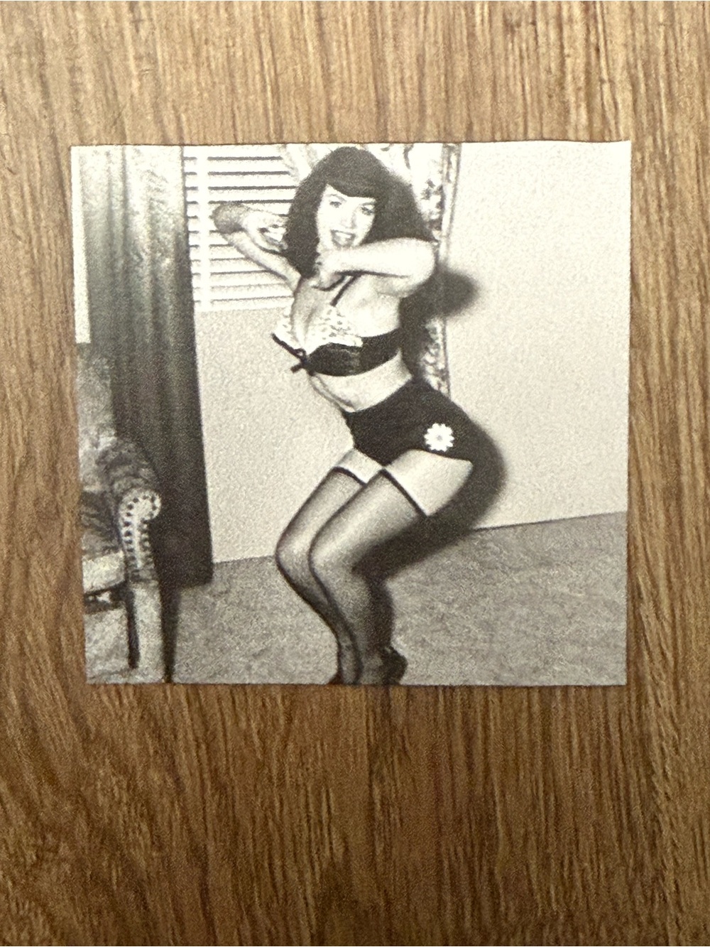 Bettie Page Pin-Up Magnet